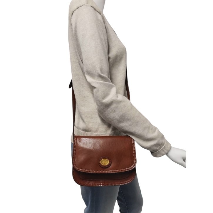 the bridge Shoulder Bag marrone